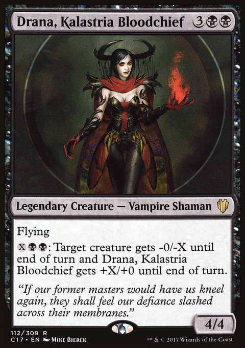 Drana, Kalastria Bloodchief