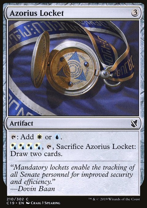 Azorius Locket