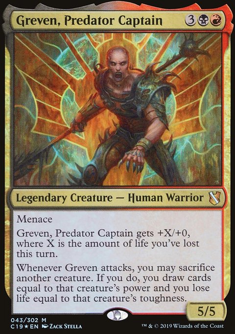 Greven, Predator Captain