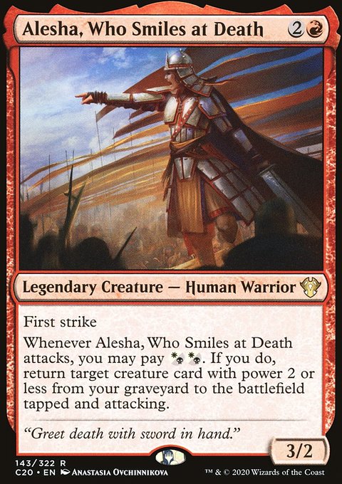 Alesha, Who Smiles at Death