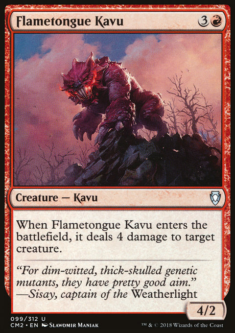 Flametongue Kavu