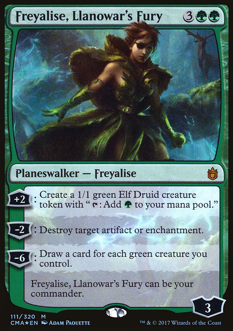 Freyalise, Llanowar's Fury