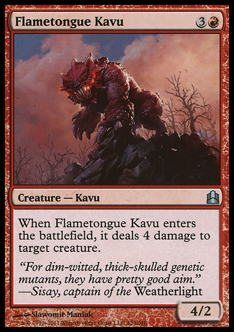 Flametongue Kavu