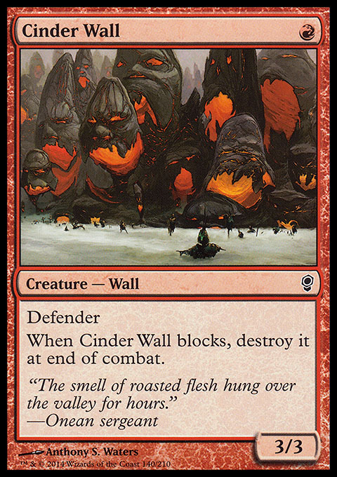 Cinder Wall