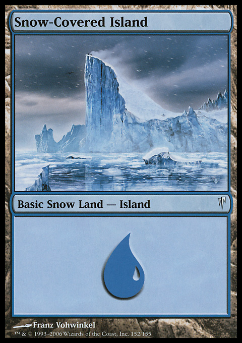 Snow-Covered Island