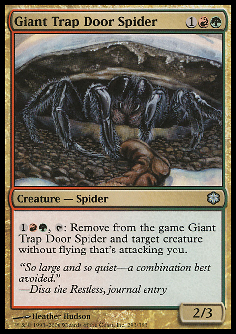Giant Trap Door Spider