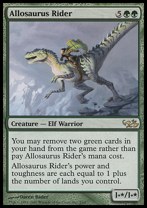 Allosaurus Rider