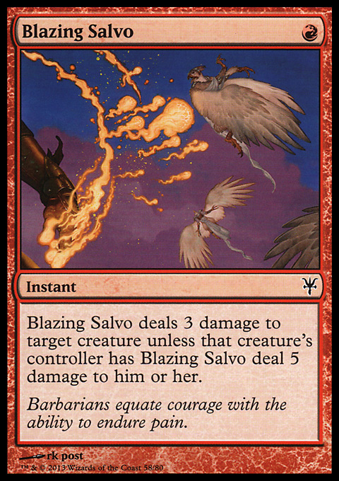 Blazing Salvo