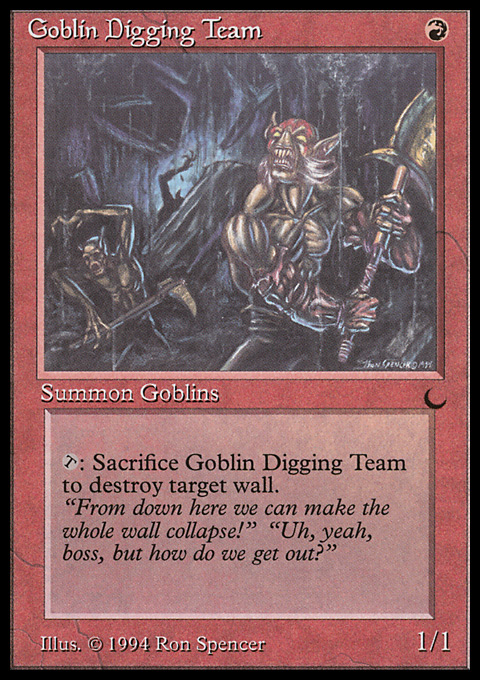 Goblin Digging Team