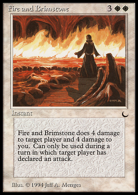 Fire and Brimstone