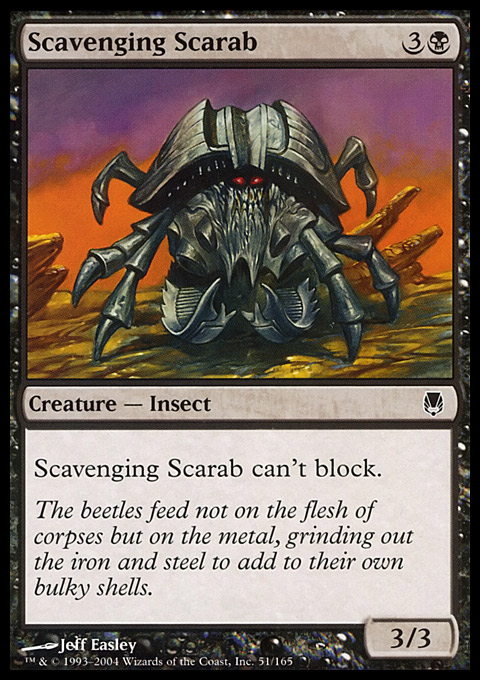 Scavenging Scarab