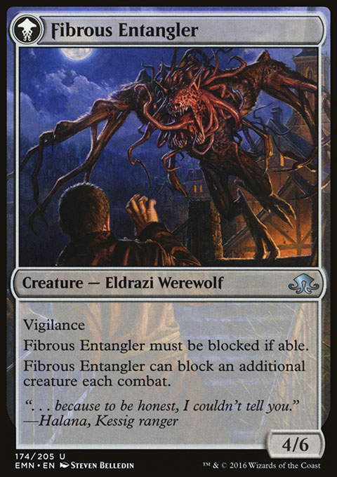 Fibrous Entangler