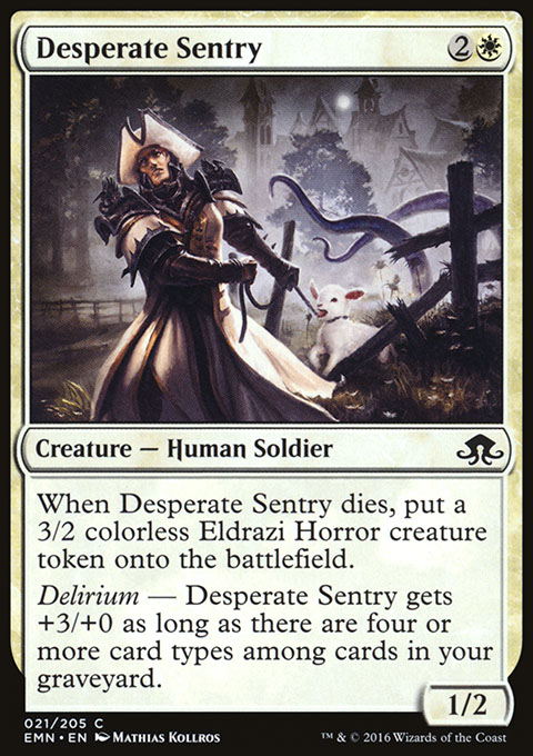 Desperate Sentry