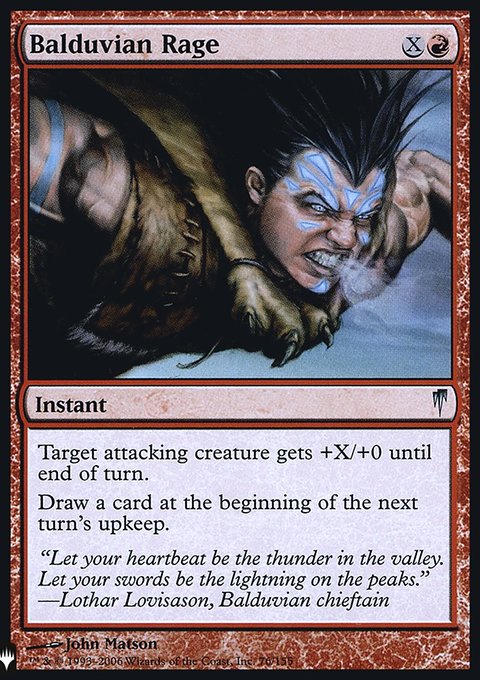 Balduvian Rage