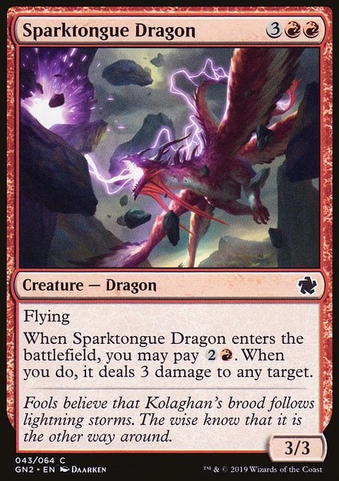 Sparktongue Dragon