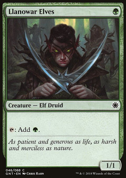 Llanowar Elves