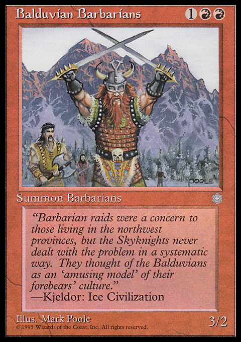 Balduvian Barbarians