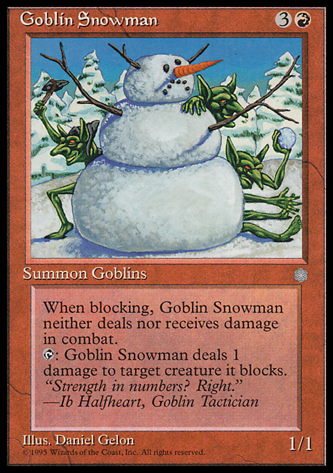 Goblin Snowman