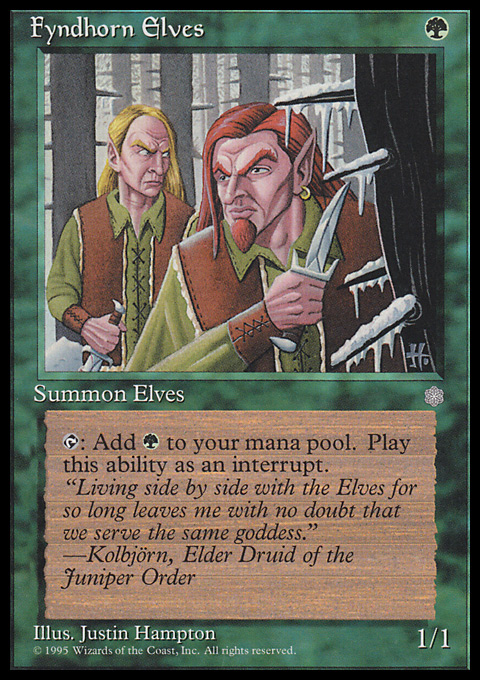 Fyndhorn Elves