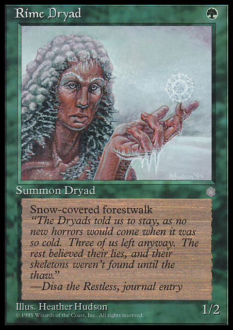 Rime Dryad