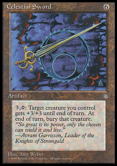 Armageddon Clock MtG Art from Antiquities, Fourth Edition, Masters Edition  IV, Revised Edition Set by Amy Weber - Art of Magic: the Gathering