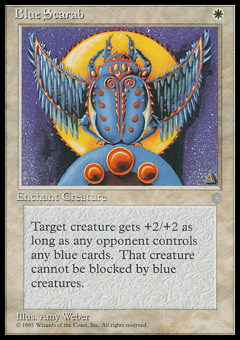 Blue Scarab