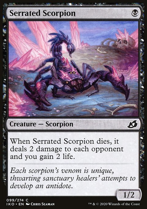 Serrated Scorpion