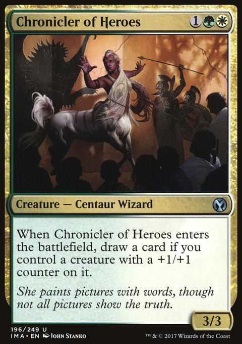 Chronicler of Heroes