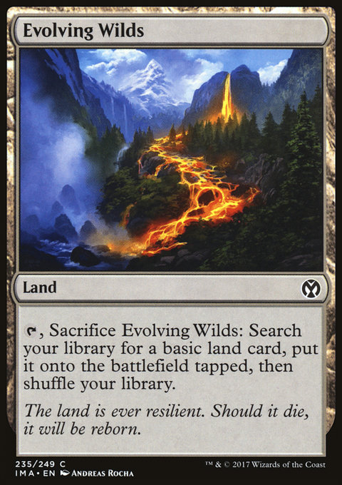 Evolving Wilds Mtgwtf