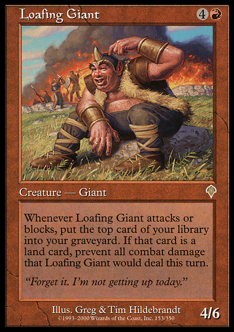 Loafing Giant