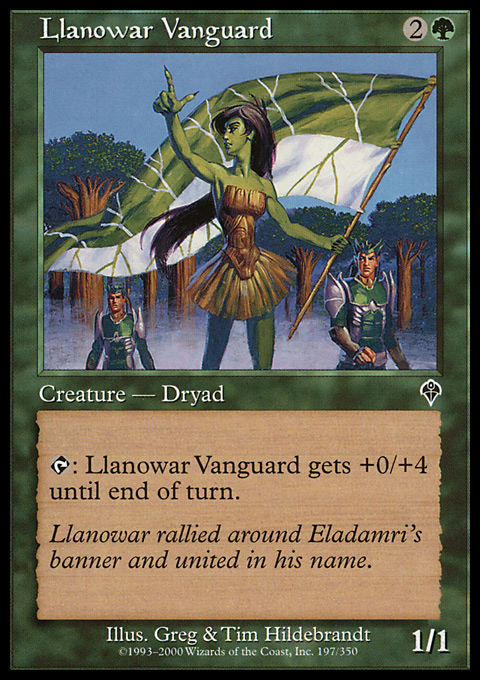 Llanowar Vanguard