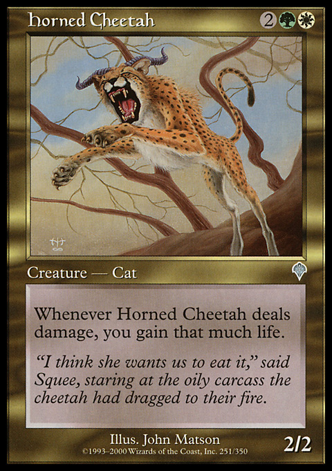 Horned Cheetah