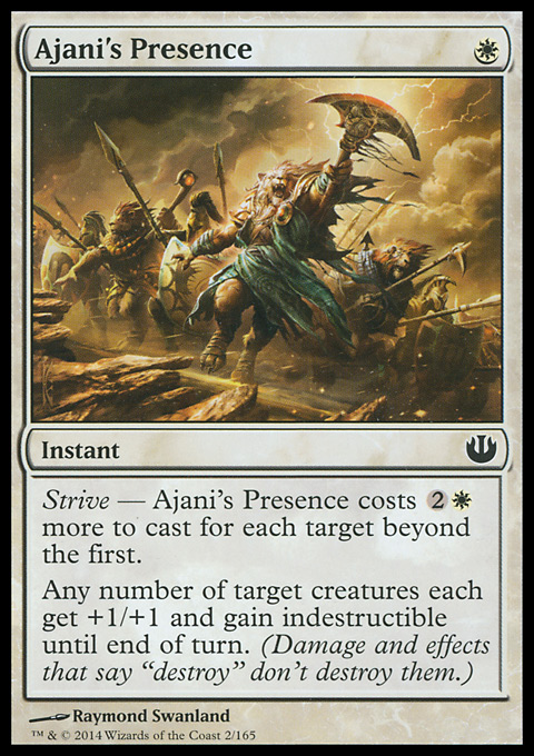 Ajani's Presence