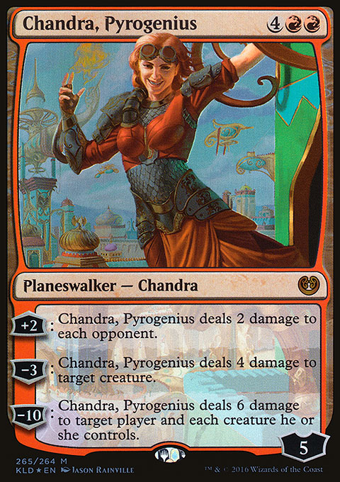 Chandra, Pyrogenius