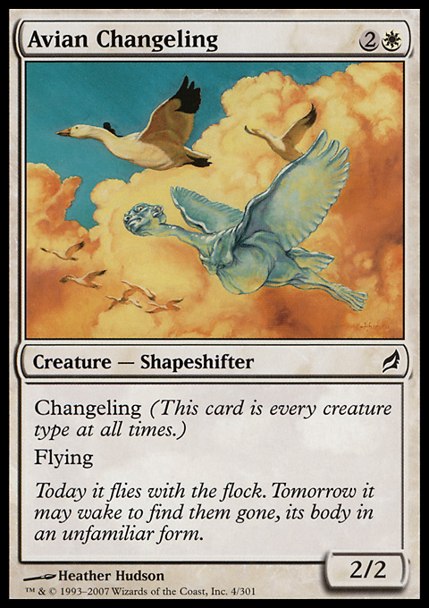 Avian Changeling