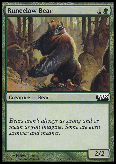 Runeclaw Bear