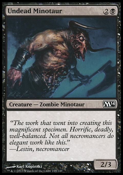 Undead Minotaur