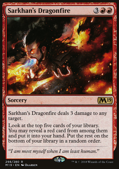 Sarkhan's Dragonfire