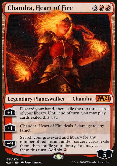 Chandra, Pyromaster • Legendary Planeswalker — Chandra (Archenemy