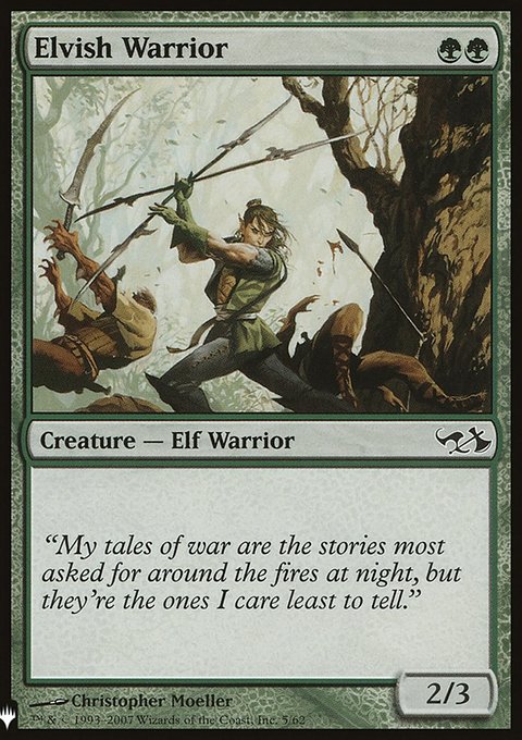 Elvish Warrior