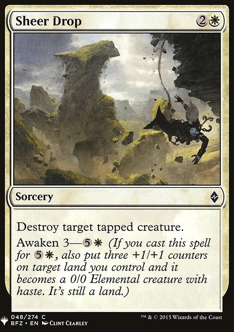 Sheer Drop