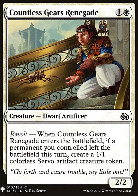 Countless Gears Renegade