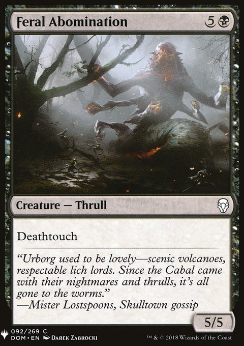 Feral Abomination