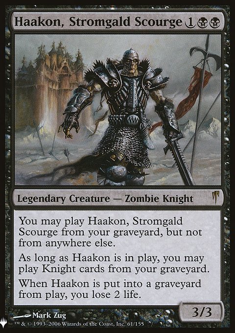 Haakon, Stromgald Scourge