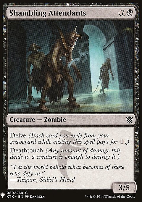 Shambling Attendants