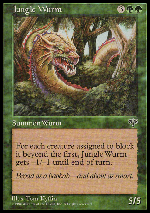 Jungle Wurm