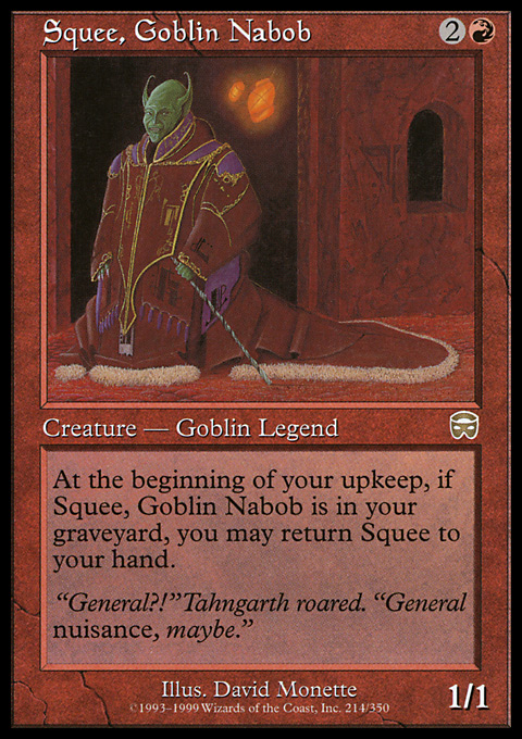 Squee, Goblin Nabob