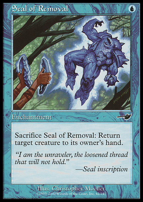 Seal of Removal