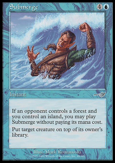 mtg submerge on general