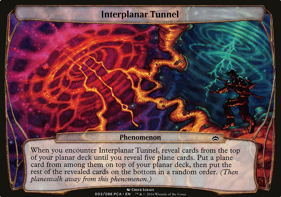 Interplanar Tunnel